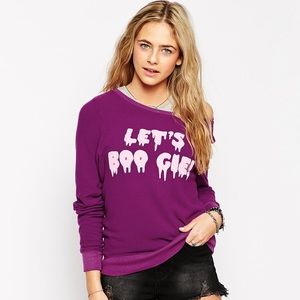 Wildfox Couture Sweater "Let's Boo Gie Boogie" 💜✨