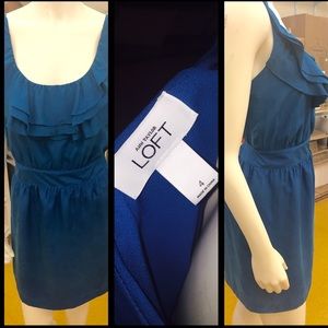 Beautiful blue dress from Loft!