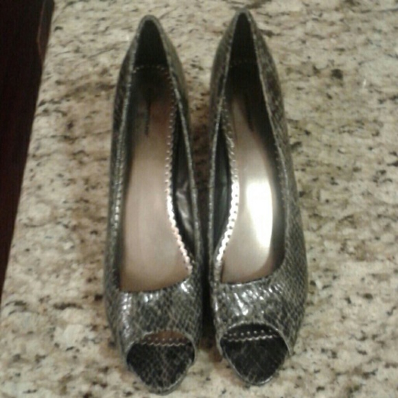 Snakeskin Heels