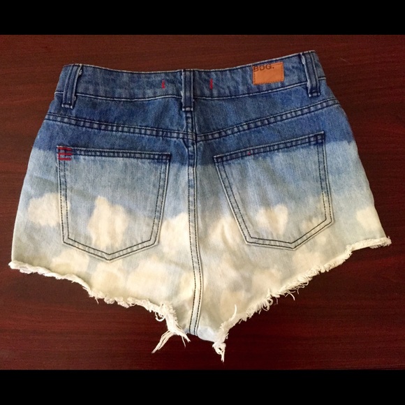 🚫SOLD🚫 UO High Rise Denim Shorts - Picture 2 of 2