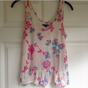 American Eagle floral tank