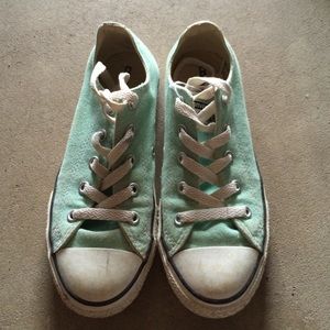 Kids Mint converse