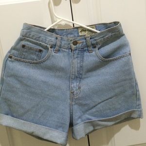 Vintage denim shorts