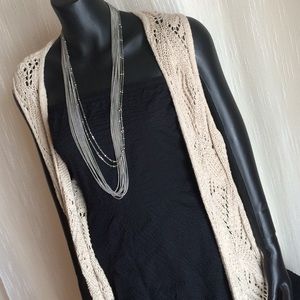 Long Sleeveless Sweater