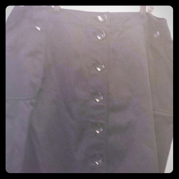 Clothes (real) Saks 5th Ave Navy blue skirt
