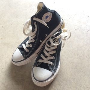 Kids High top black converse