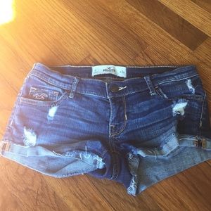 Hollister denim shorts