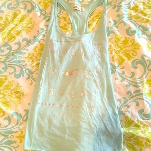 Mint Hollister Tank