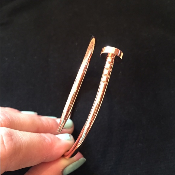 Top Shop Copper Screw Cuff
