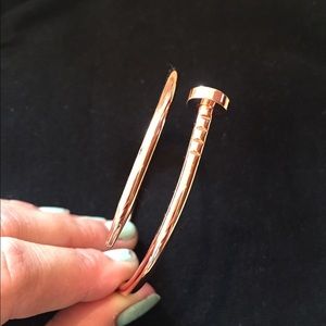 Top Shop Copper Screw Cuff