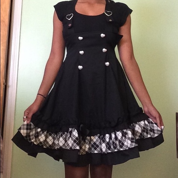 Gothic Lolita black dress