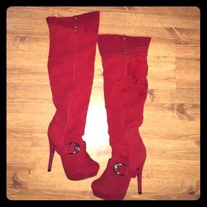 Red boots
