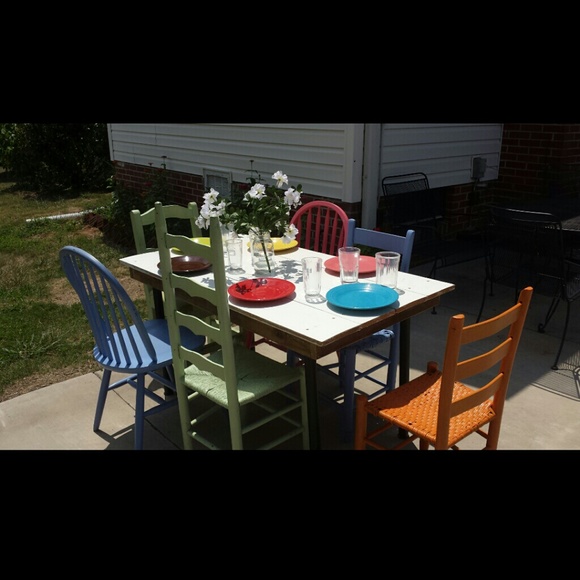 Hand Made Table and Chairs