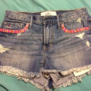 Hollister high waisted shorts