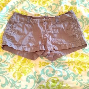 Gunmetal shorts