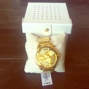 Diesel Oversized Gold watch