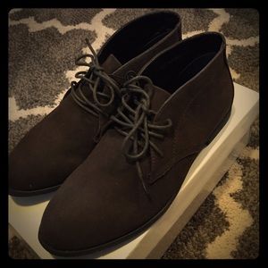 F21 Brown Booties