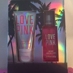 Love PINK Body Mist and Lotion