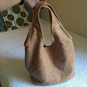 Woven Bucket Tote