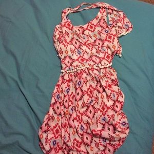 criss cross back dress