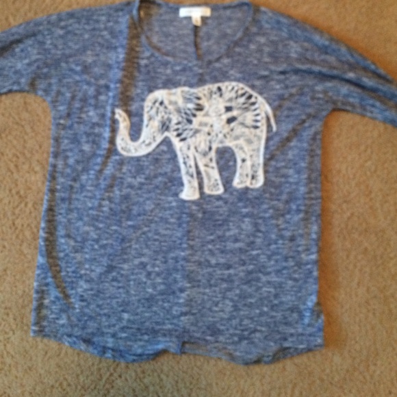 Blue Elephant Shirt