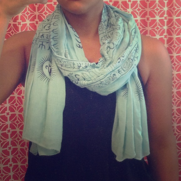OM symbol scarf