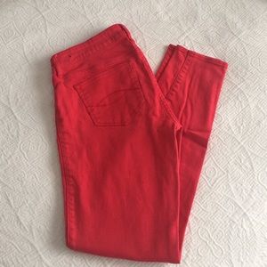 🍒✨Red Abercrombie & Fitch Jeans✨🍒