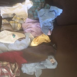 Baby dress shirts and vests