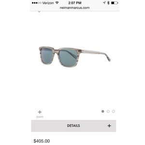 Oliver People's polarized sunglasses