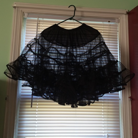 Black tutu skirt