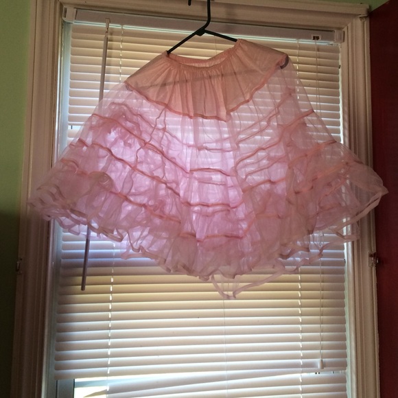Pink tutu skirt