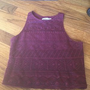 Hollister crop top
