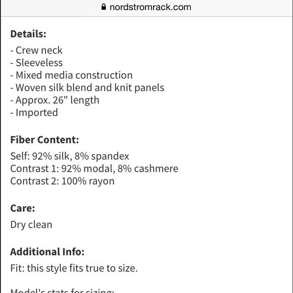 1 HR SALE NWT $195 Vince Silk Blend Top Royal Blue - Picture 3 of 3