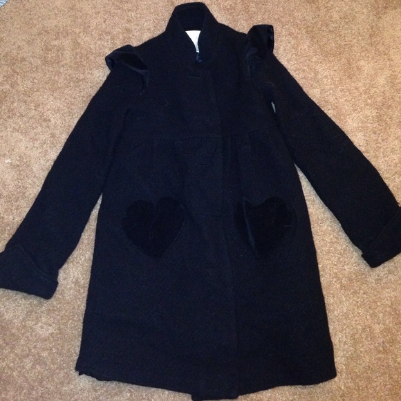 Cap sleeve dress coat