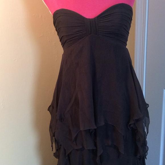 Kay Unger 100% silk black gown - Picture 2 of 4
