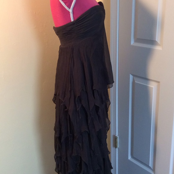 Kay Unger 100% silk black gown - Picture 3 of 4