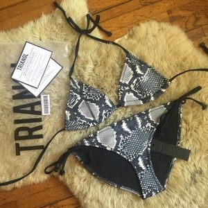 Triangl Polly Python Indy Bikini sz M
