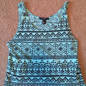 Tribal tank top forever 21