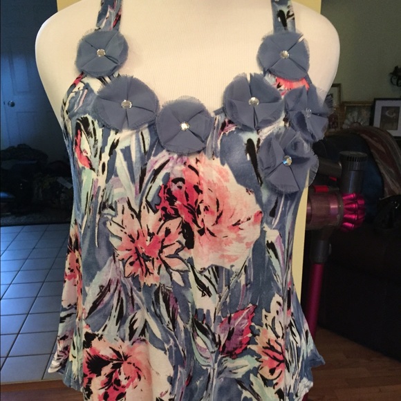 Floral Candies Top
