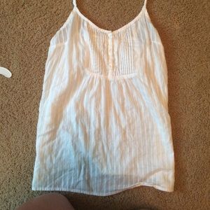 White tank top hollister