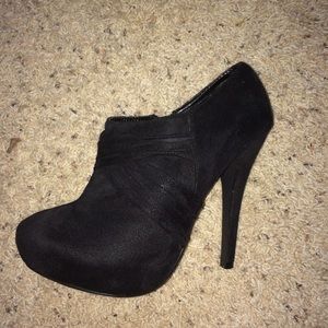 Black high heels