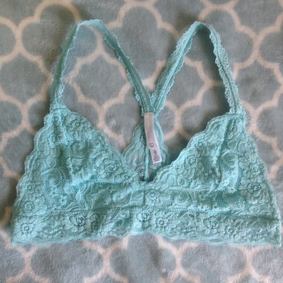 Light Blue Lace Bralette