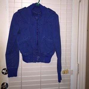 Rue 21 royal Blur jacket