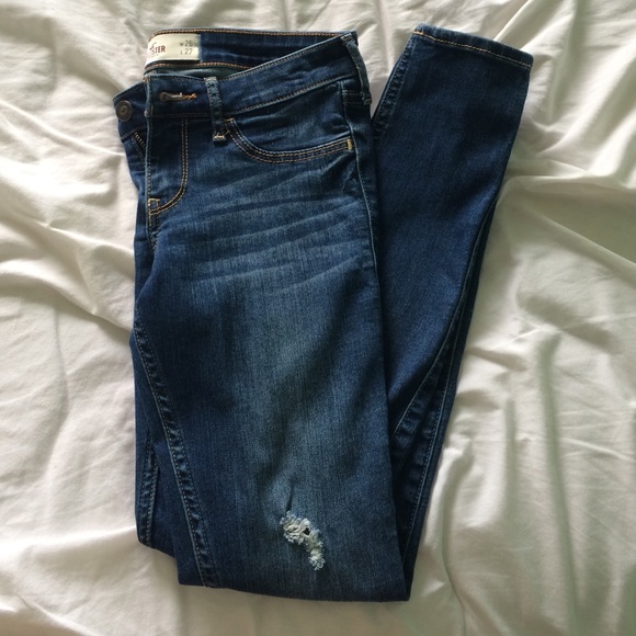 low rise hollister jeans