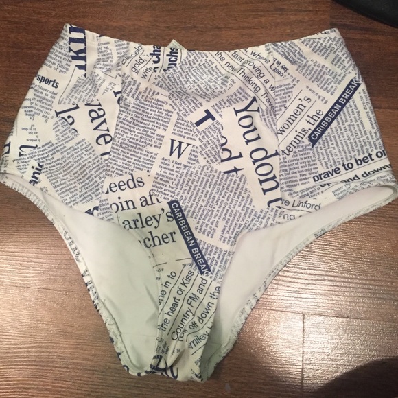 High Waisted Bathing Suit bottom