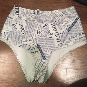 High Waisted Bathing Suit bottom