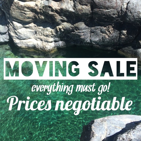 moving sale!