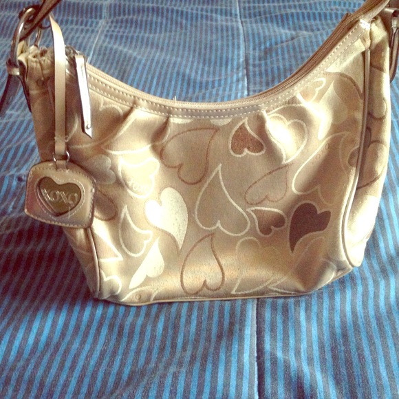 XOXO Champegne Handbag - Picture 1 of 4