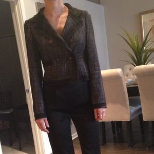 BCBGMAXAZRIA tweed jacket