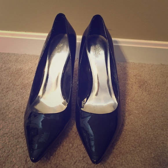 Black Patent Leather Stilettos